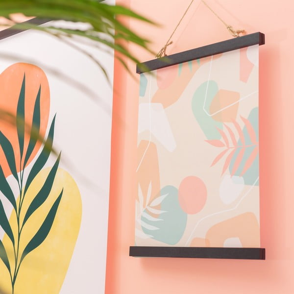 Černý magnetický rám na plakáty Sass & Belle, šířka 30 cm-image-1