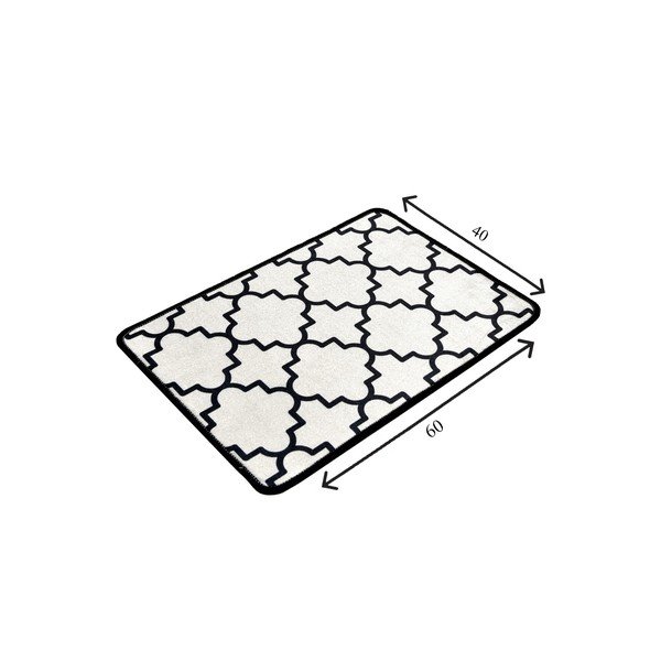 Černá/béžová koupelnová předložka 40x60 cm Kupa – Foutastic-image-3