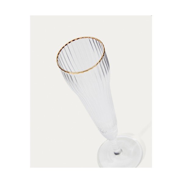 Sklenička na sekt 190 ml Ayan – Kave Home-image-4