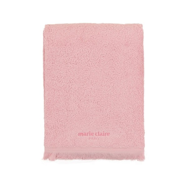 Růžový ručník Marie Claire