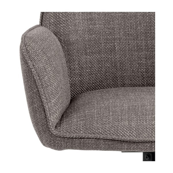 Světle šedá čalouněná jídelní křesla v sadě 2 ks s područkami Glenda – Actona-image-4