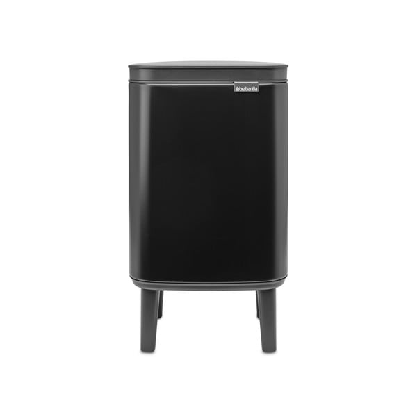 Matně černý ocelový odpadkový koš 4 l Bo Hi – Brabantia
