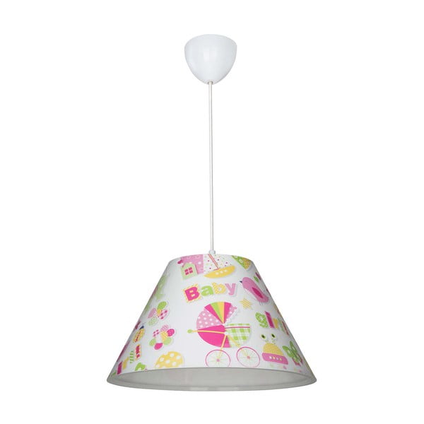 Bílé dětské svítidlo ø 35 cm Tria – Squid Lighting