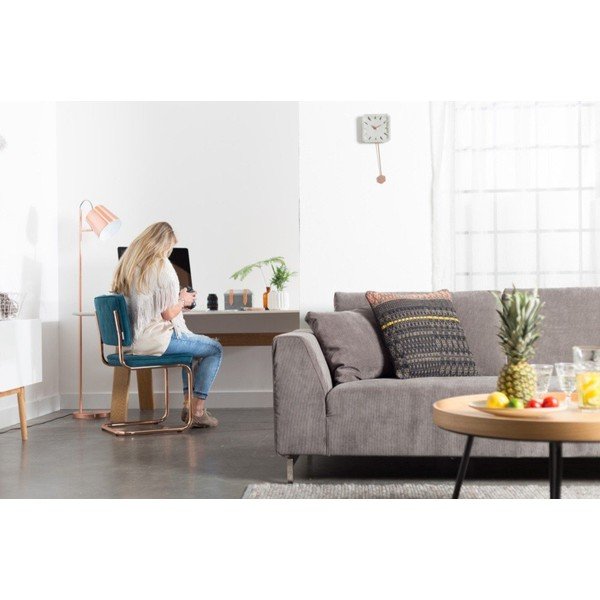 Stojací lampa v měděné barvě Zuiver Buckle Head-image-3