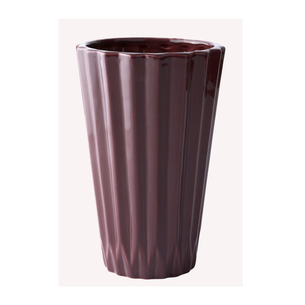 Keramická váza Plum, 19 cm