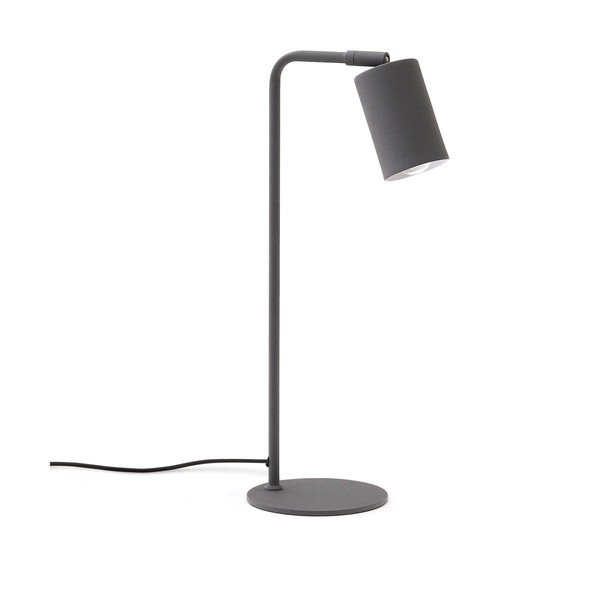 Černá kovová stolní lampa (výška 49 cm) Manie – Kave Home