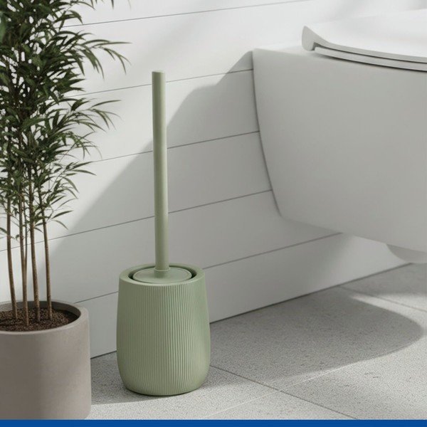Zelená keramická WC štětka Fablo – Wenko-image-1