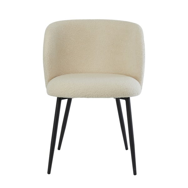 Béžové čalouněné jídelní křeslo Elyna – Light & Living-image-3