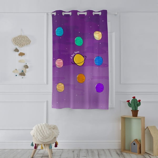 Dětský závěs 180x135 cm Les planetes – Mr. Fox-image-1
