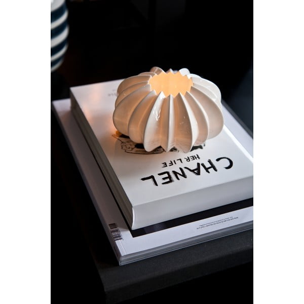 Bílý porcelánový svícen Kähler Design Stella, ⌀ 13,5 cm-image-1