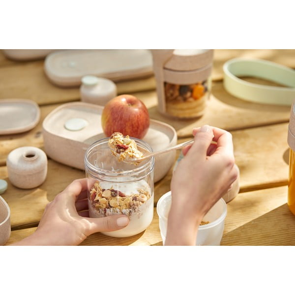 Dóza na jogurt s lžící To Go Organic – Lékué-image-1