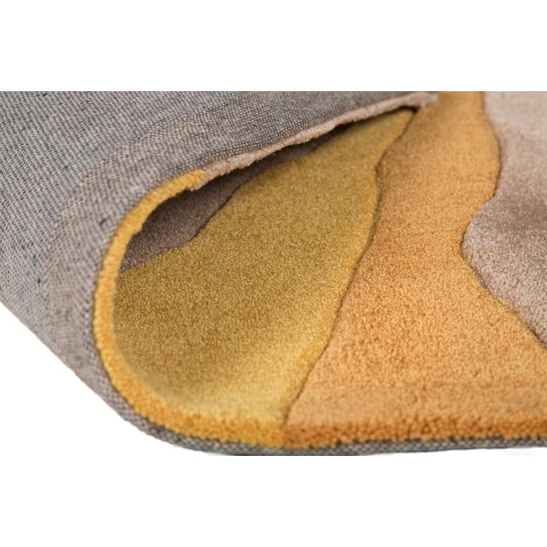 Žlutý koberec Flair Rugs Splinter, 120 x 170 cm-image-2