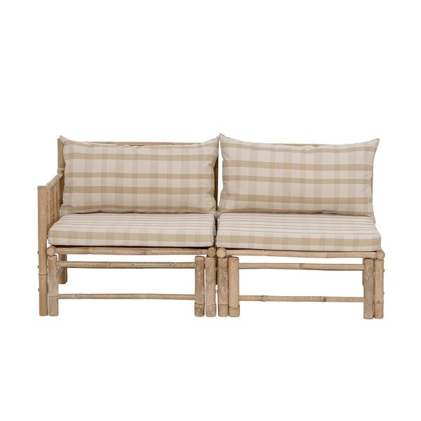 Modul zahradní pohovky v přírodní barvě (levý roh) Korfu – Bloomingville-image-4