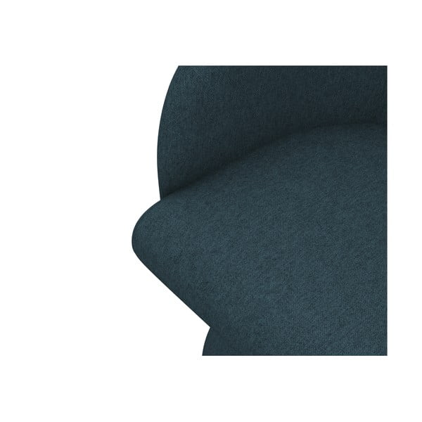 Čalouněné jídelní křeslo v petrolejové barvě Kanoa – Makamii-image-4