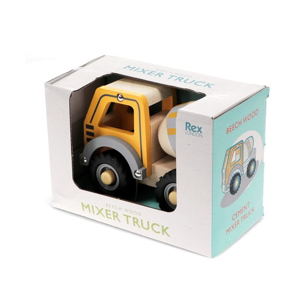 Dřevěné autíčko Cement Mixer – Rex London-image-3