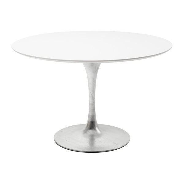 Bílá deska jídelního stolu Kare Design Invitation, ⌀ 120 cm