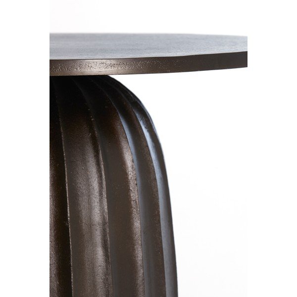 Kovový kulatý odkládací stolek ø 60 cm Veglia – Light & Living-image-3