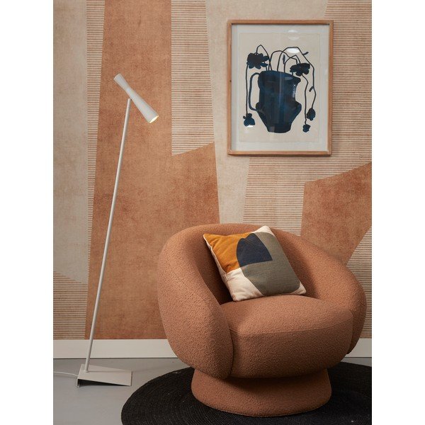 Šedá stojací lampa s kovovým stínidlem (výška 145,5 cm) Bordeaux – it's about RoMi-image-1