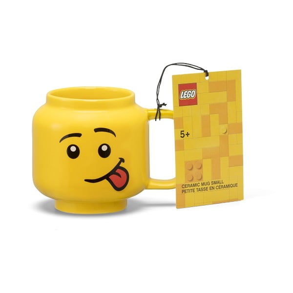 Žlutý keramický dětský hrnek 255 ml Head – LEGO®-image-2