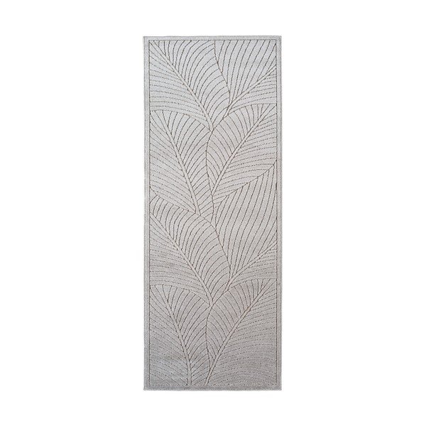 Vnitřní a venkovní běhoun ve stříbrné barvě 80x250 cm Nova 1203 – Ayyildiz Carpets