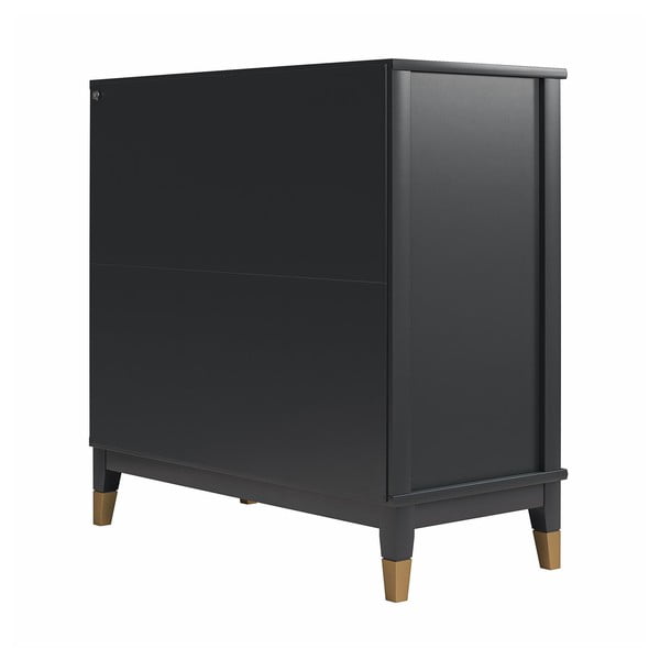 Černá skříňka 84x84 cm Westerleigh – CosmoLiving by Cosmopolitan-image-2