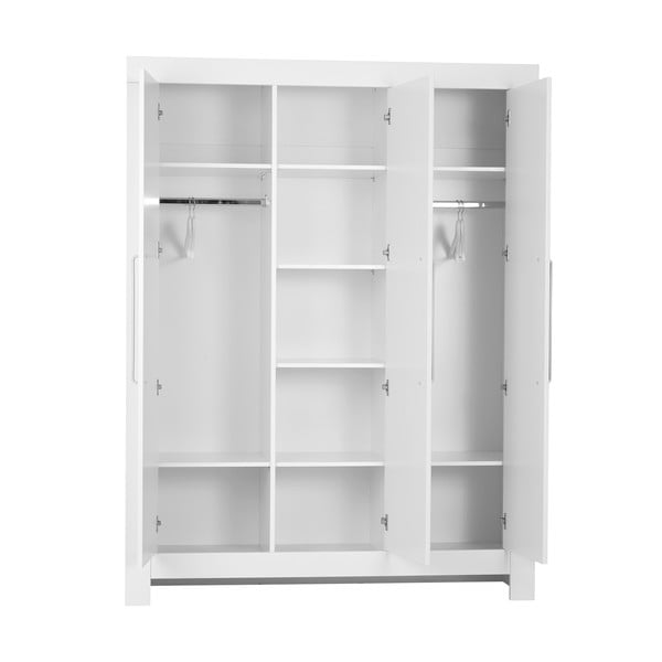 Bílá šatní skříň Pinio Moon, 185 x 142 cm-image-1