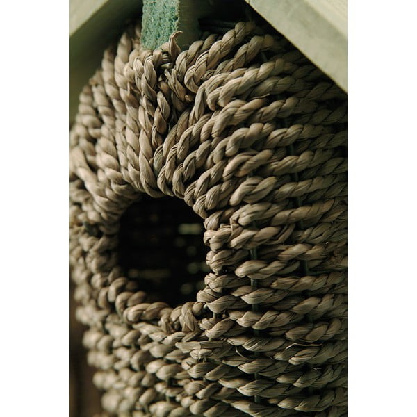 Ptačí budka z mořské trávy Esschert Design, výška 26.2 cm-image-1