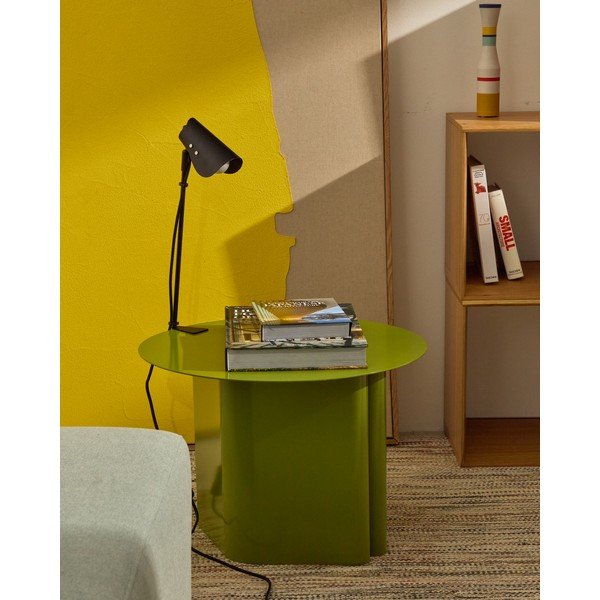 Černá kovová stolní lampa s klipem (výška 51 cm) Jula – Kave Home-image-3