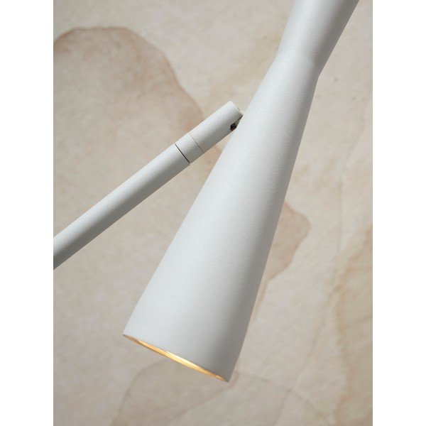 Šedá stojací lampa s kovovým stínidlem (výška 145,5 cm) Bordeaux – it's about RoMi-image-3