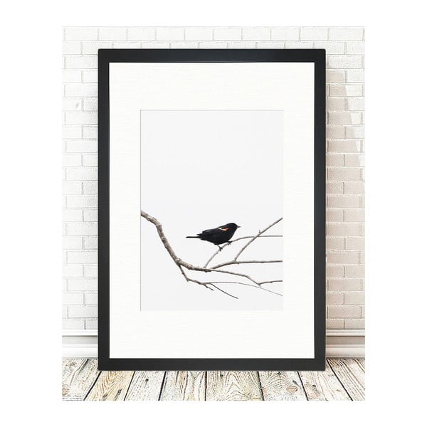 Obraz 24x29 cm Bird on the Branch – Vavien Artwork-image-1