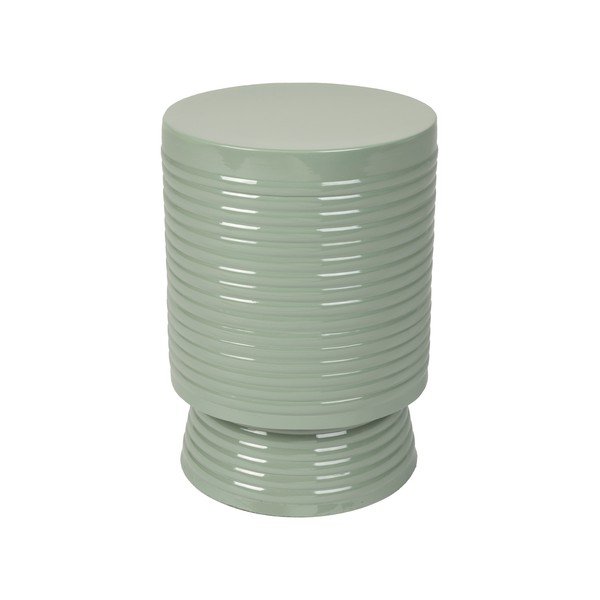 Kovový kulatý odkládací stolek ø 25 cm Sven – White Label