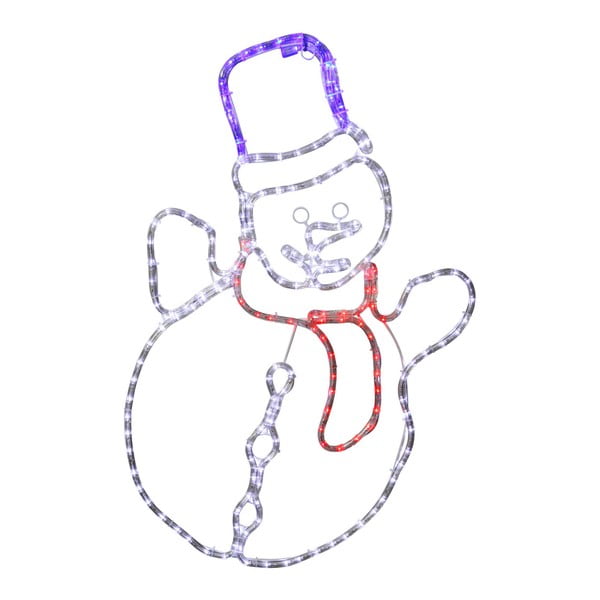 Svítící LED dekorace Best Season Ropeart Snowman