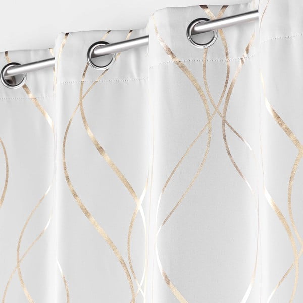 Světle šedý zatemňovací závěs 135x240 cm Elise – douceur d'intérieur-image-1