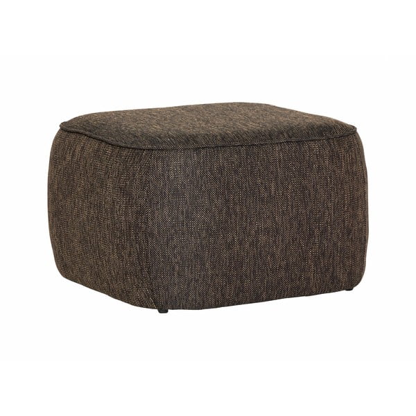 Šedý puf Hübsch Cube