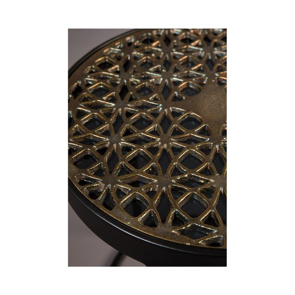 Kovový odkládací stolek Dutchbone Sari, ⌀ 33 cm-image-3