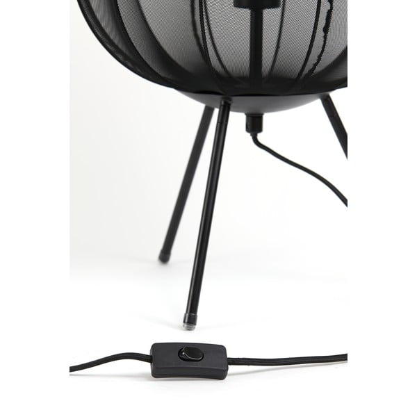 Černá stolní lampa (výška 60 cm) Plumeria – Light & Living-image-3