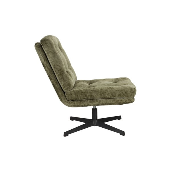 Zelené otočné křeslo Kai – White Label-image-2