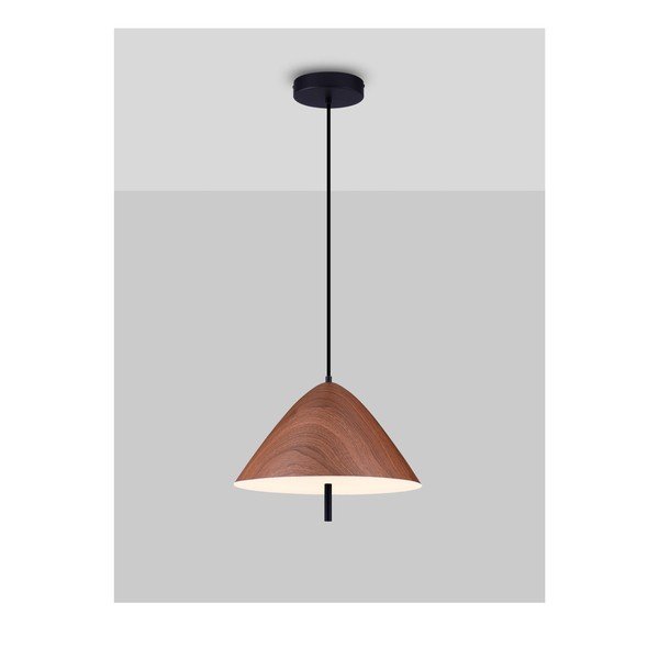 Kovové LED závěsné svítidlo v přírodní barvě s kovovým stínidlem ø 40 cm Oros – Nova Luce-image-4