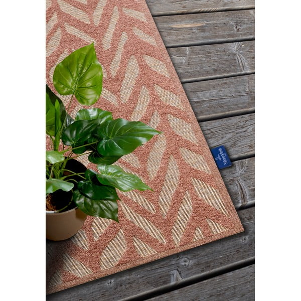 Venkovní koberec z recyklovaných vláken v cihlové barvě 200x290 cm Georgette – Villeroy&Boch-image-2