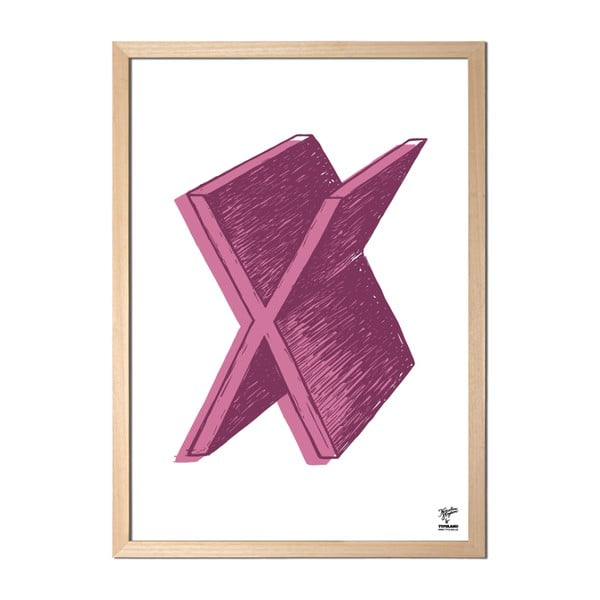 Plakát X od Karolíny Strykové