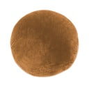 Oranžovohnědý dekorativní polštář z mikrovlákna Tiseco Home Studio Marshmallow, ø 40 cm