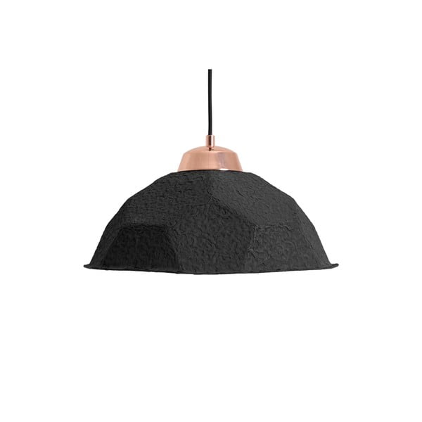Černé závěsné světlo Custom Form Celulo, průměr 35 cm