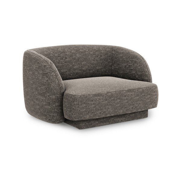Šedé křeslo Miley – Micadoni Home-image-3
