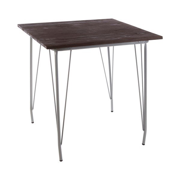 Jídelní stůl z jilmového dřeva ø 80 cm District – Premier Housewares