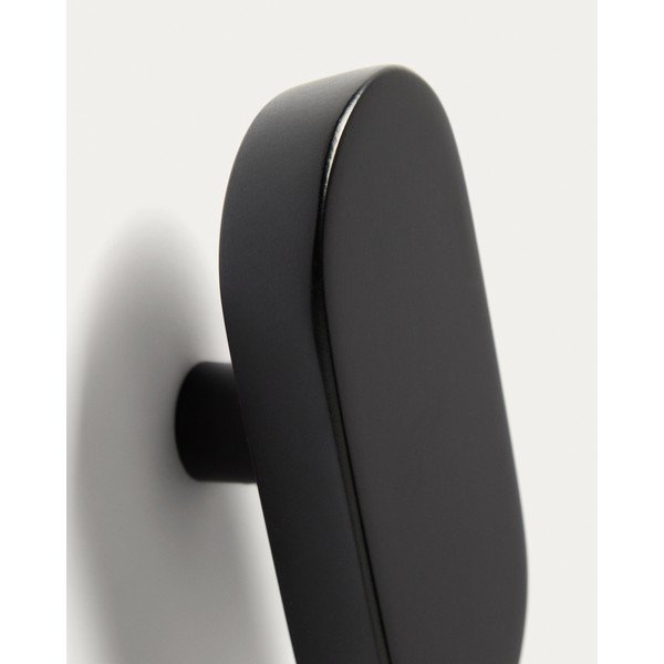 Černé nástěnné háčky v sadě 2 ks z bukového dřeva Arely – Kave Home-image-3