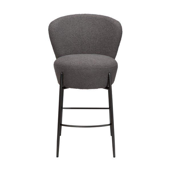 Šedá barová židle (výška sedáku 68 cm) Orbit – DAN-FORM Denmark-image-1