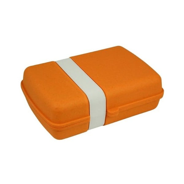 Svačinový box Zuperzozial, oranžový