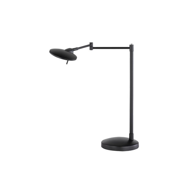 Černá stolní LED lampa Trio Kazan, výška 46 cm