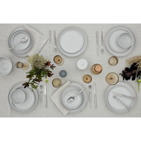 Krémově bílý lněný ubrousek Blomus, 42 x 42 cm-image-2