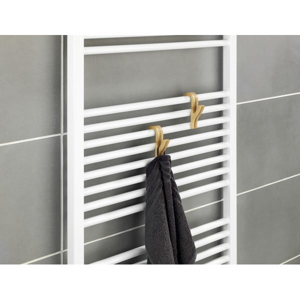 Závěsné bambusové háčky v přírodní barvě v sadě 2 ks – Wenko-image-4